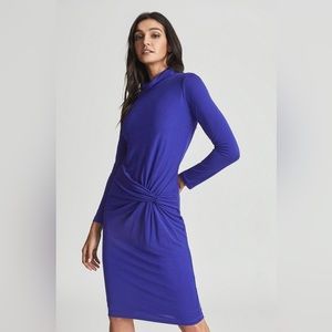 Reiss Freya Dress Blue, Size 4, $330